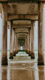 Under pier