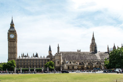 View of historical building against sky