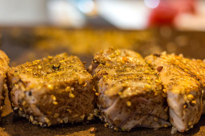 Close-up of cake