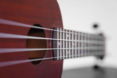 Close-up of guitar