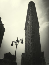 Low angle view of building against sky