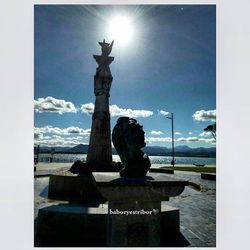 Statue of liberty against sky