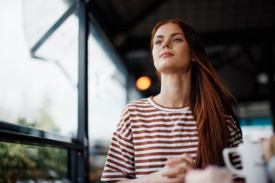 Young woman using mobile phone