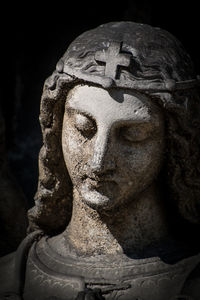 Close-up of statue