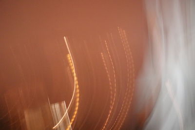 Close-up view of sunlight