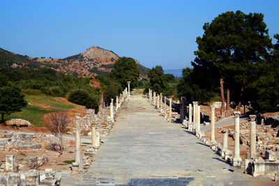 Panoramic shot of landscape against sky