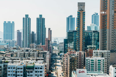 Cityscape against sky