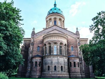 Low angle view of a church