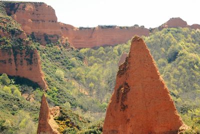 Scenic view of mountains