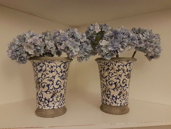 Close-up of flowers in vase at home