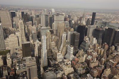 Aerial view of cityscape