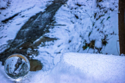 Close-up of snow