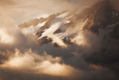 Majestic mountains in italy