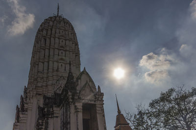 Low angle view of cathedral against sky