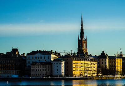 Buildings in city