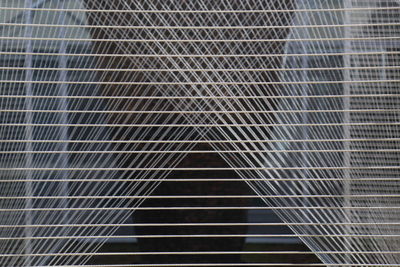 Full frame shot of metal grate