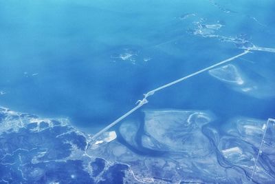 Aerial view of landscape