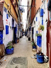 Alley amidst buildings