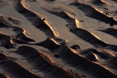 Full frame shot of sand