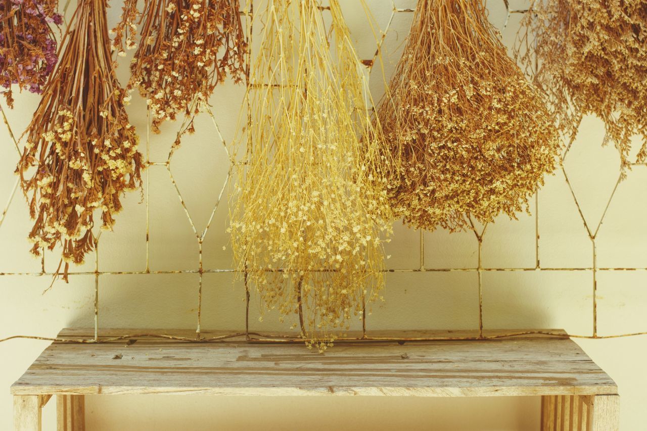 CLOSE-UP OF LIGHTING EQUIPMENT HANGING IN GLASS