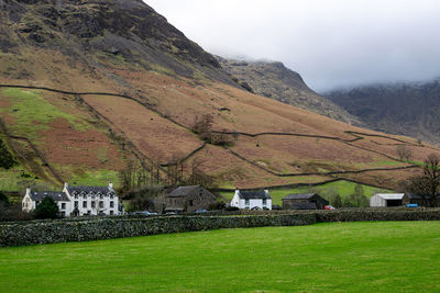 Ritson's bar, wasdale head inn. in the lake district