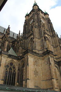 Low angle view of cathedral against sky