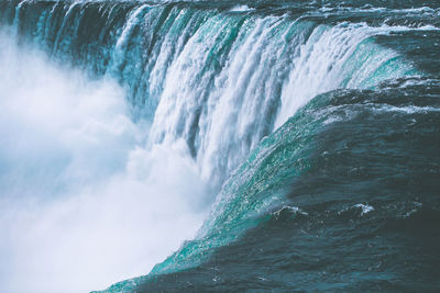 Scenic view of niagara waterfall