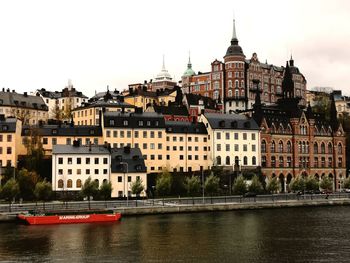 Buildings at waterfront