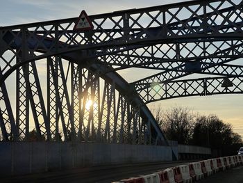 Low angle view of bridge