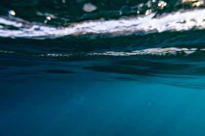 Swimming pool in sea