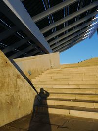 Man standing on walkway