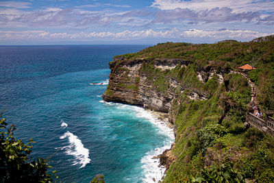 Beach in bali indonesia