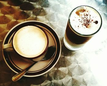 Close-up of coffee cup