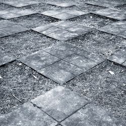 Full frame shot of tiled floor