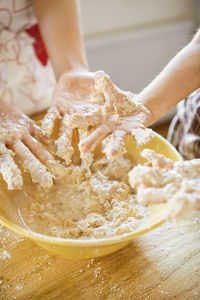 Children baking