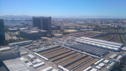 Aerial view of cityscape