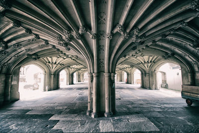 Underneath view of bridge