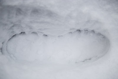 Full frame shot of snow