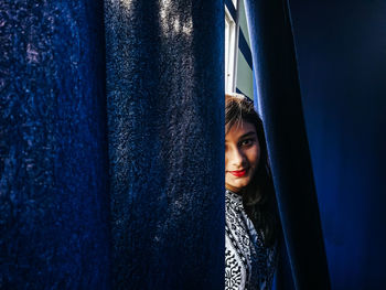 Portrait of young woman