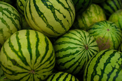 Full frame shot of pumpkins