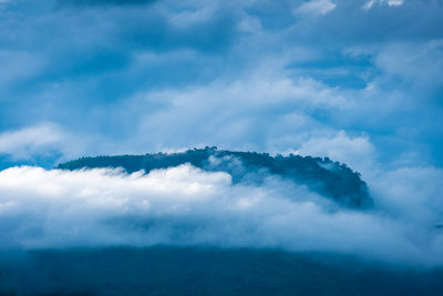 Low angle view of clouds in sky