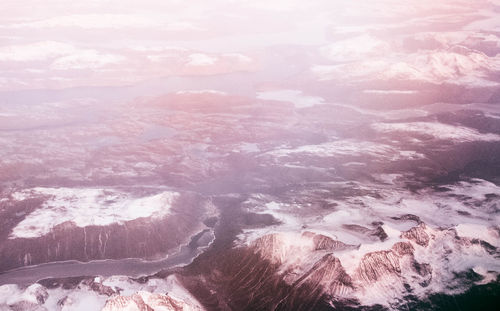Aerial view of landscape