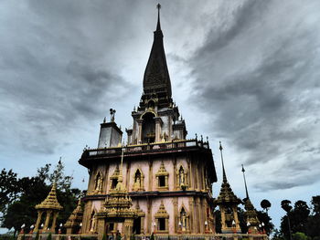 Low angle view of a temple