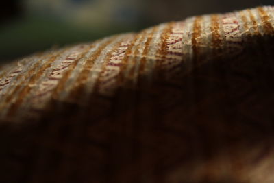 Close-up of wooden plank