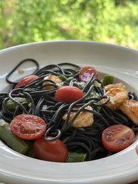 Close-up of food in plate