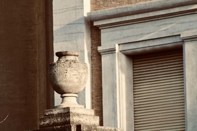 Low angle view of historical building