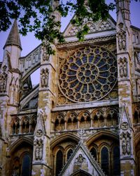 Low angle view of cathedral