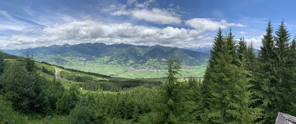 Panorama of zell am see