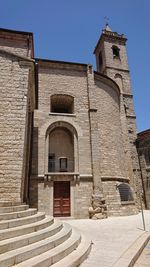Low angle view of building against sky
