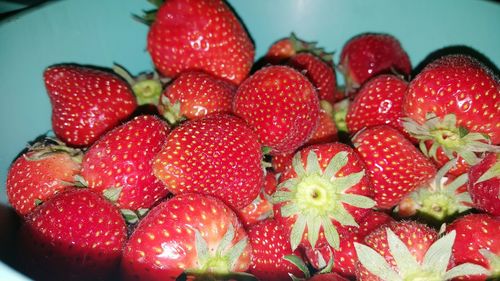 Close-up of strawberries